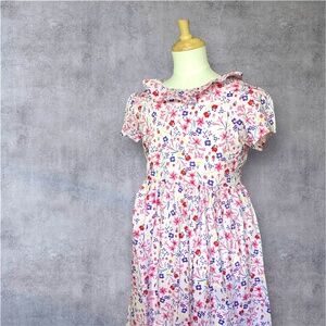 Rachel Riley Lilly Frill Collar Dress, Size 10y